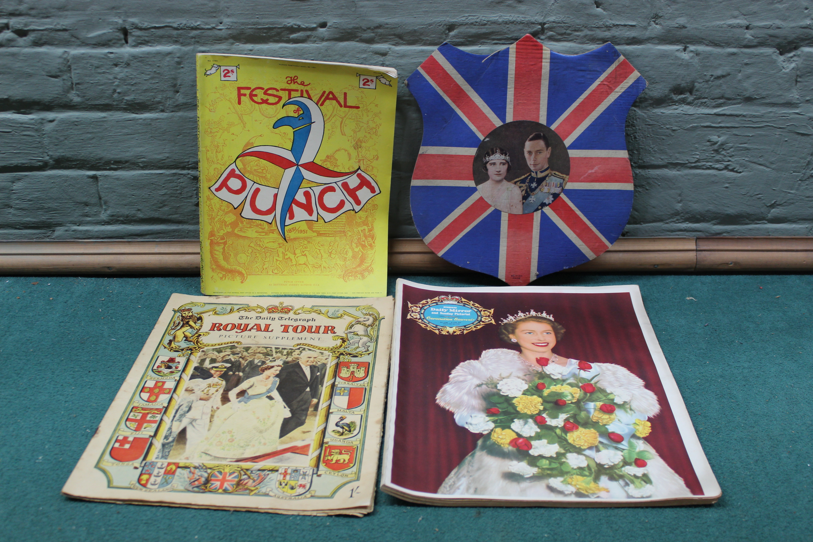 A selection of vintage 1950's Royal Coronation booklets and newspapers plus a selection of vintage - Image 3 of 3