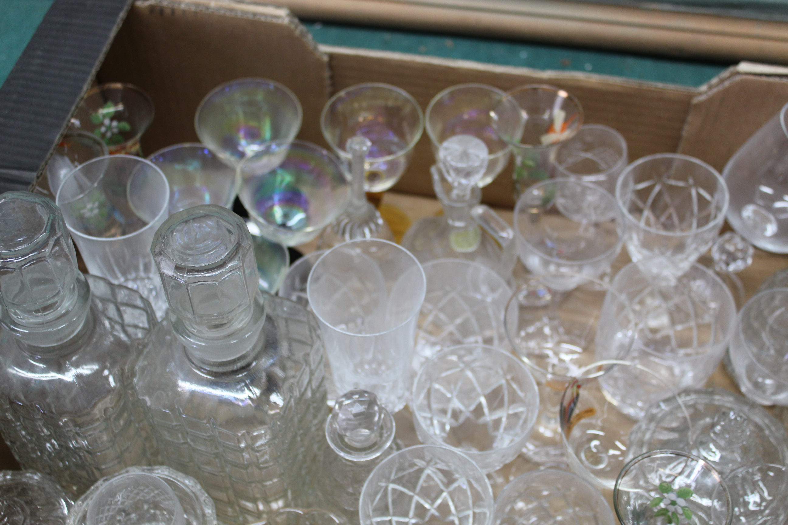A box and a half of mixed glassware - Image 2 of 3