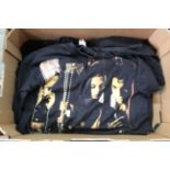 Eight early 1990's promotional t-shirts including Prince x 4, Cher,