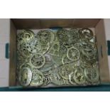 A large collection of vintage horse brasses