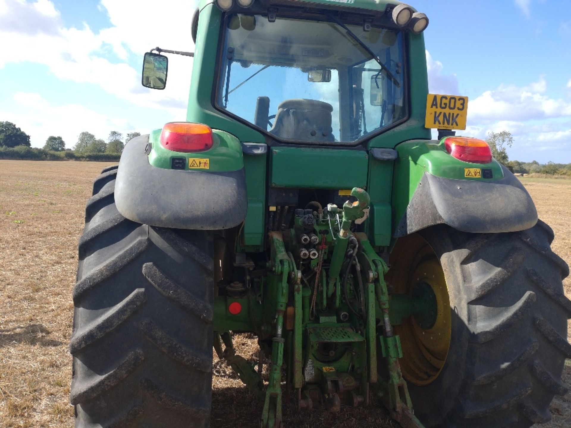 2003 John Deere 6620 4wd tractor, 6358 hours, Reg: AG03 KNK, - Image 2 of 5