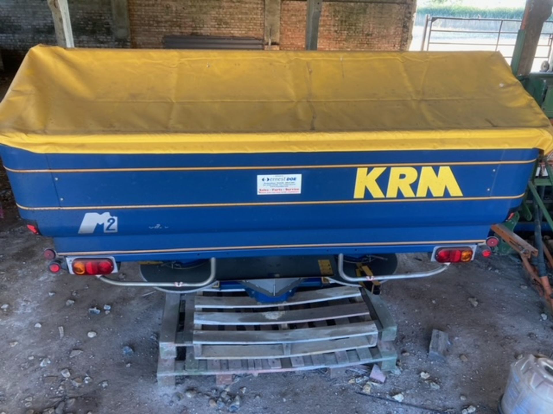 KRM Fertiliser spreader,