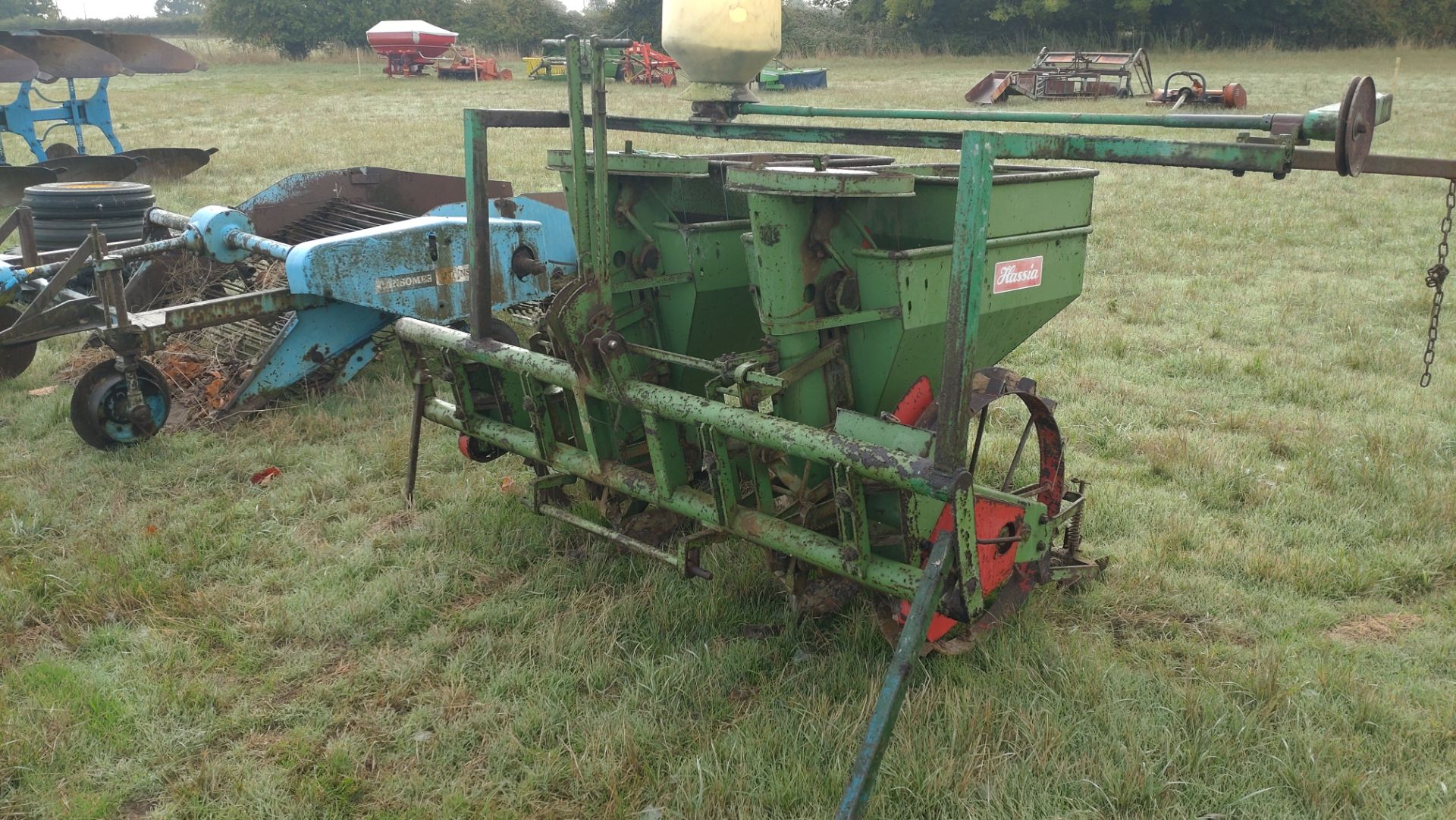 Trailed potato planter. No VAT on this lot.