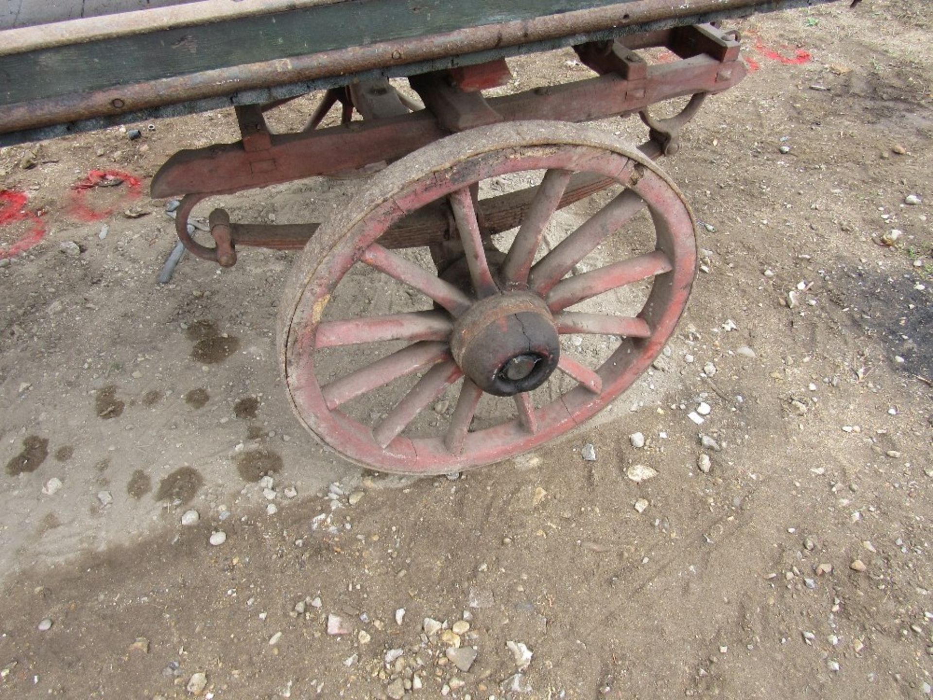 4 Wheel horse drawn coal dray - Image 3 of 3