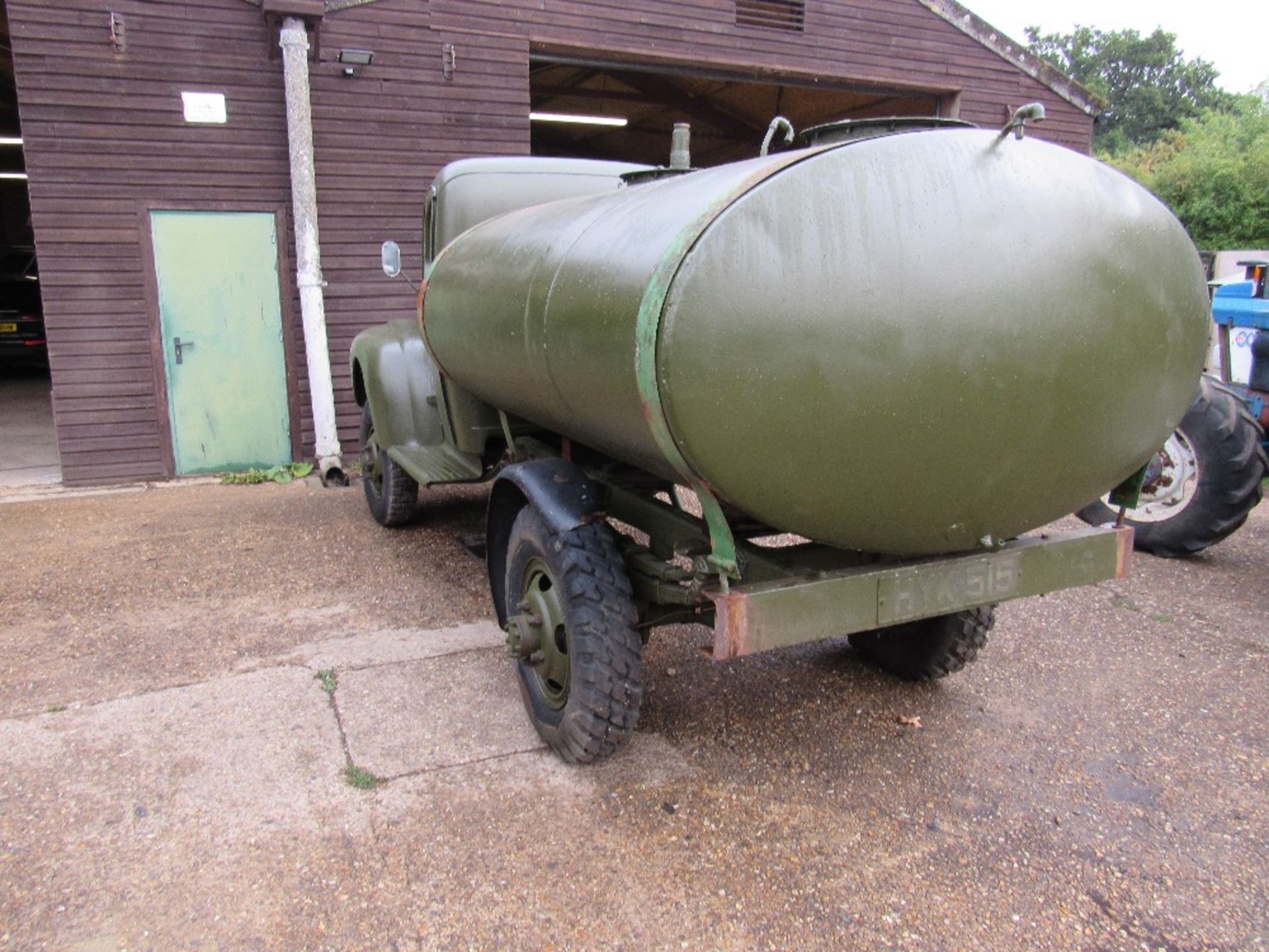 1940's Ford Tanker, ex US Army, 4 wheel drive, flat head V8 petrol engine, runs and drives, - Image 6 of 9