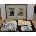 Royal interest: an extensive group of items from 1954 and 1968 comprising of a hand signed