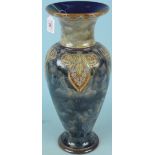 A large Royal Doulton Art Nouveau period vase, 46.