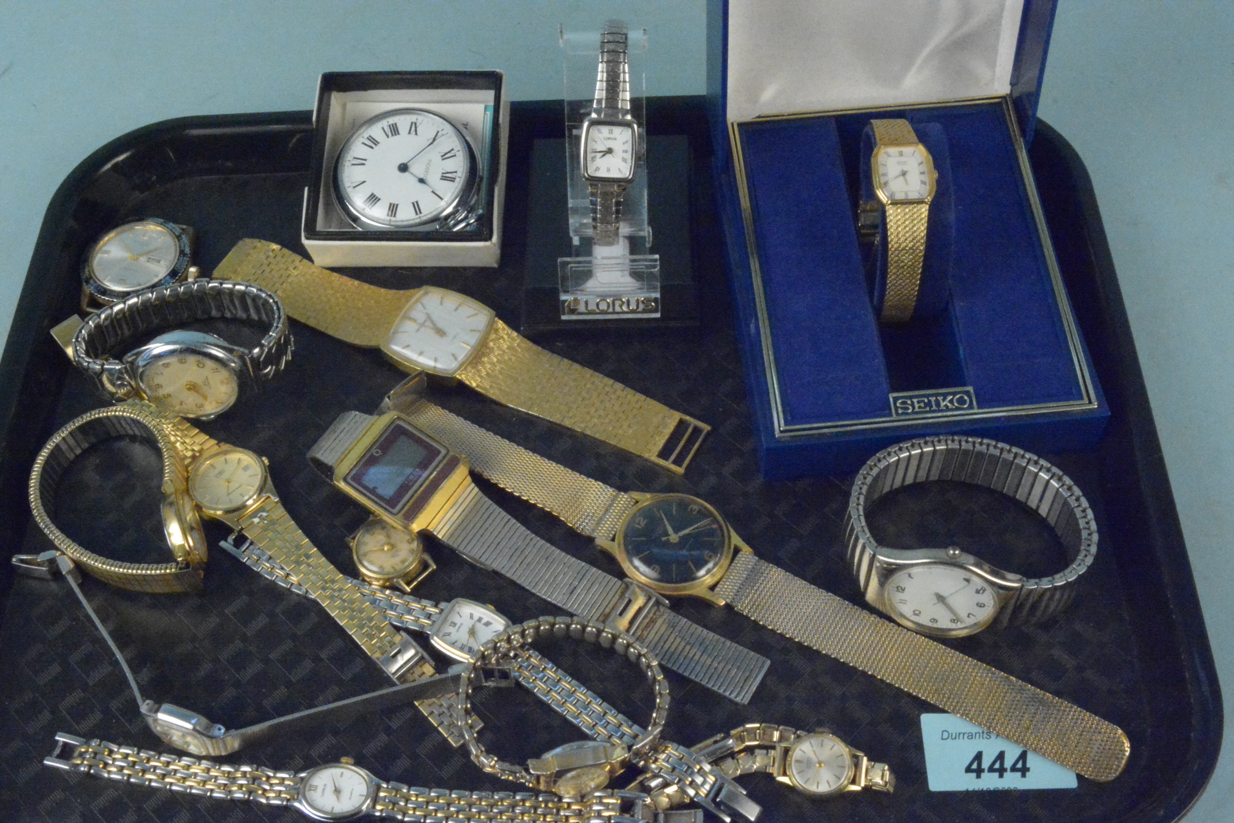 Assorted mens and ladies vintage wristwatches to include Seiko,