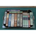 Various Folio Society volumes including Lord of the Rings trilogy, The Hobbit,