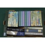 Three Folio Society box sets of novels including P G Wodehouse,