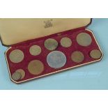 A 1953 Elizabeth II Coronation coin set in original box (as found)