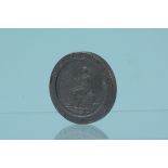 George III cartwheel copper two pence coin