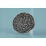 Edward I (1272-1307) silver penny coin (as found)