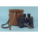 A cased pair of Canadian binoculars 7x50,