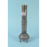 A vintage divers torch by Siebe Gorman & Co Ltd, makers London, S/No.A.P.