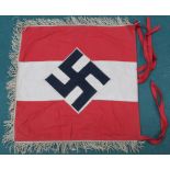 A German (PATTERN) trumpet banner,