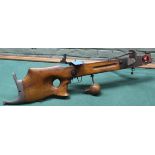 A mid 20th Century Swiss 'match' crossbow by G Schmid Necker (No.