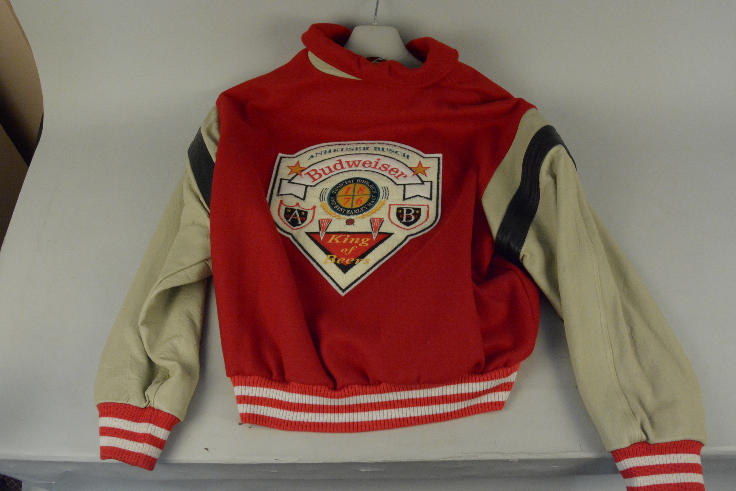 A classic vintage 1980's Budweiser American baseball style jacket by Cooper Collections, - Image 4 of 5