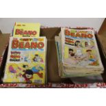 A collection of 1990's Beano comics plus two annuals