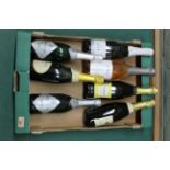 Seven bottles of sparkling wine including prosecco