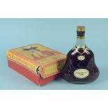 A vintage circa 1960's/70's J Hennessy & Co cognac XO (box with signs of age)