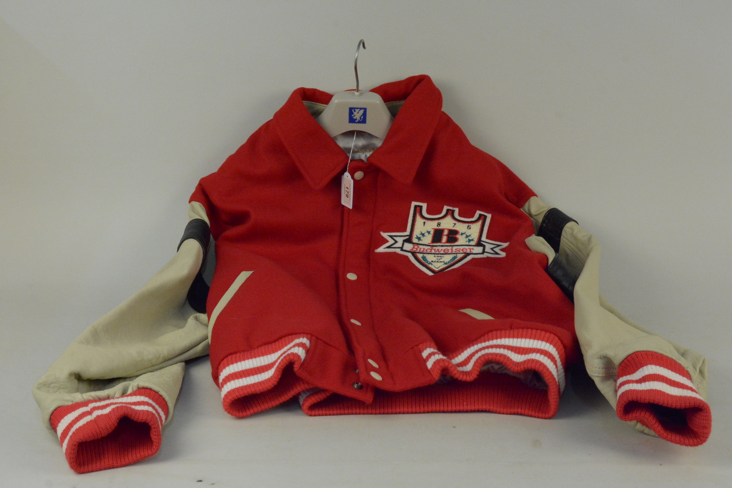 A classic vintage 1980's Budweiser American baseball style jacket by Cooper Collections, - Image 2 of 5