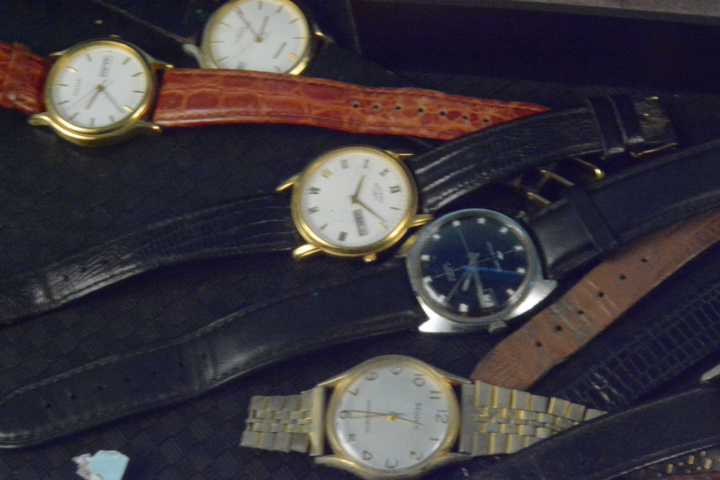 A selection of vintage gents wristwatches and pocket watches to include Tissot, - Image 3 of 3