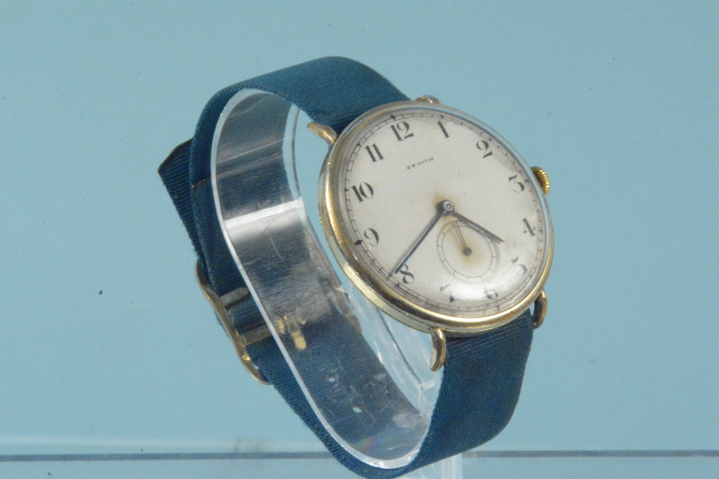 A Zenith gold plated Jumbo wristwatch - Image 2 of 3