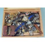 Assorted vintage gents and ladies wristwatches to include Sicura and Avia