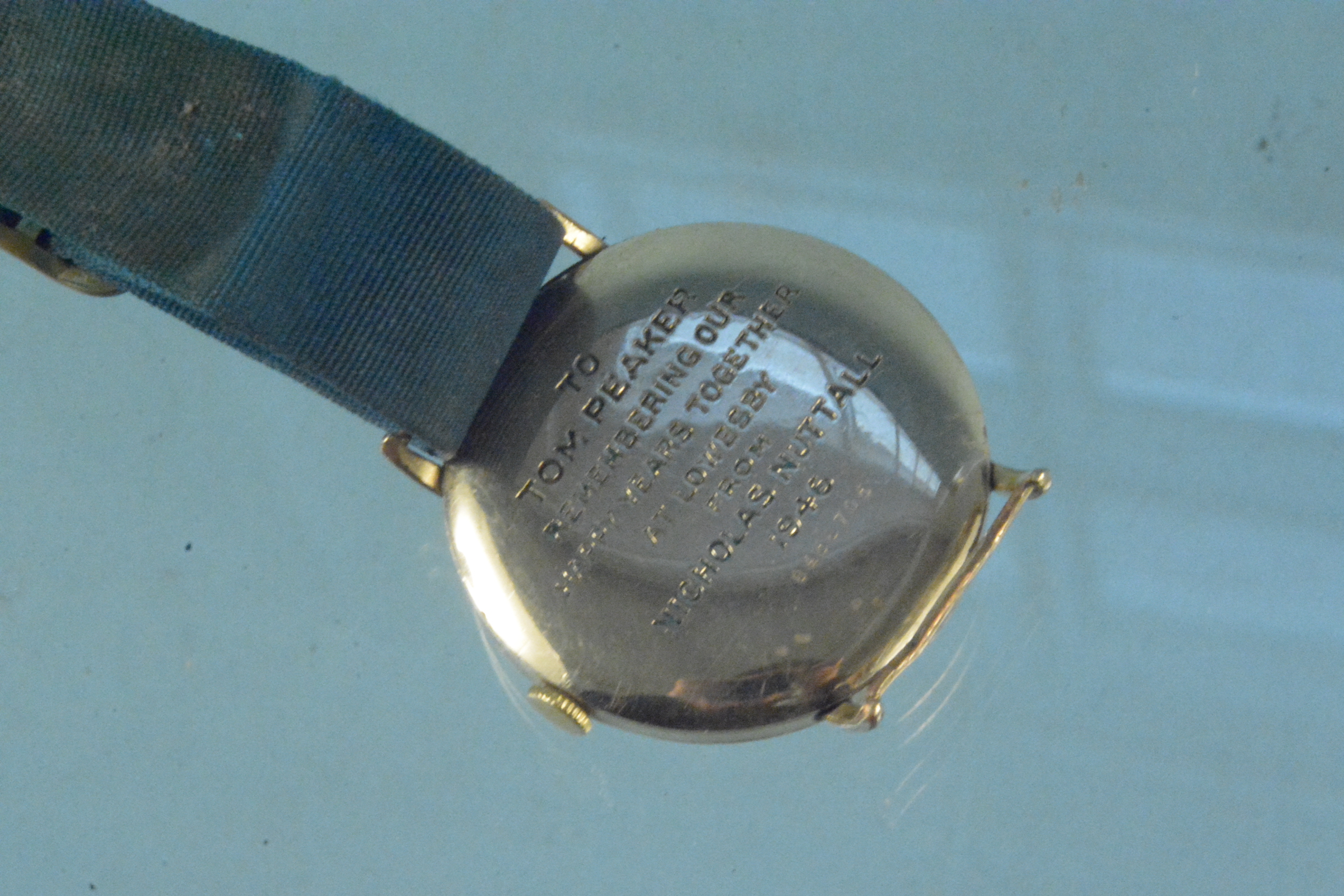 A Zenith gold plated Jumbo wristwatch - Image 3 of 3