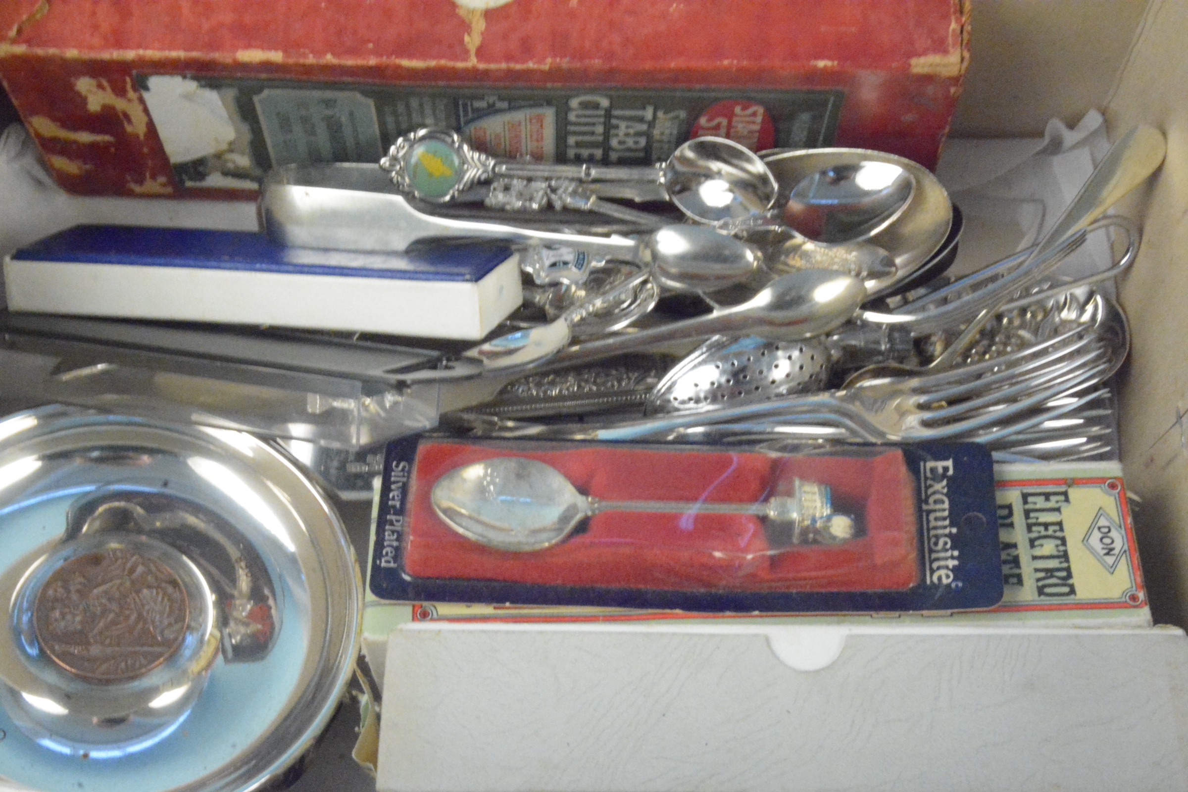 A quantity of silver plated cutlery including cased examples etc - Image 2 of 3