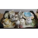 Various china to include a Royal Doulton gravy boat and dish, Crown Ducal bowl,