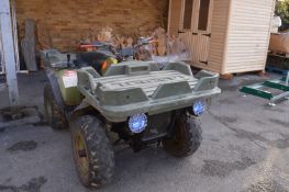 *Polaris D-Bat 400 HD Serial: 05038 - 4 Wheel Drive Diesel Quadbike with Front and Rear Carriers