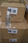 *Ten Boxes of Pure Lab Hand Sanitiser Gel (each box 12x 1L)