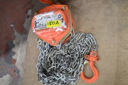 *Short Fall 1/2 Tonne Chain Hoist WHC4