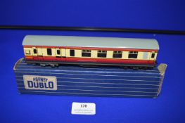 Hornby Dublo D12 Corridor Coach BR Brake/2nd Class LMR with Original Packaging