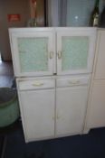 1950's Painted Kitchen Larder Unit