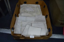 Vintage Linens, Lacework, Tablecloths, etc.
