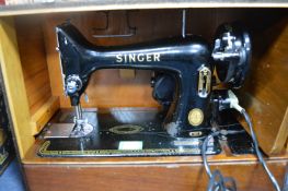 Singer Cased Electric Sewing Machine