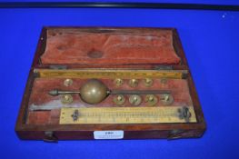 Sykes Hydrometer in Original Mahogany Case