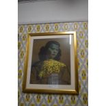 Framed Tretchikoff Print - Chinese Girl