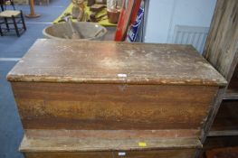 Victorian Scumbled Pine Blanket Box (AF)