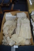 Vintage Linens and Lengths of Lace, etc.