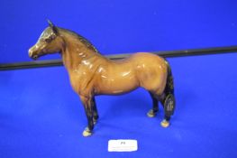 Beswick Dartmoor Pony - Champion Gentyl, No.1642