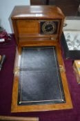 Victorian Writing Box with Slope and Calendar
