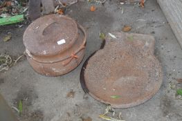 Cast Iron Cauldron with Stand