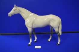 Large Beswick Dapple Grey Stallion