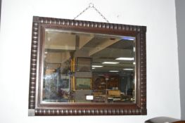 Pine Framed Beveled Edge Mirror