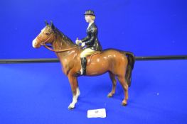 Beswick Bay Horse & Rider
