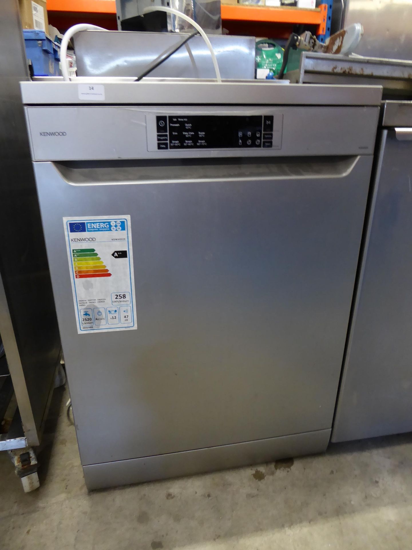 * Kenwood domestic dishwasher model kdw60 S20 - Image 2 of 3